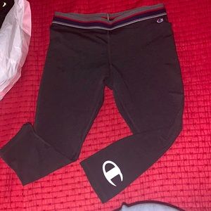 Champion workout grey capris.